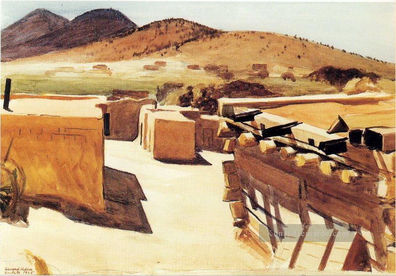 Lehmhäuser Edward Hopper Ölgemälde